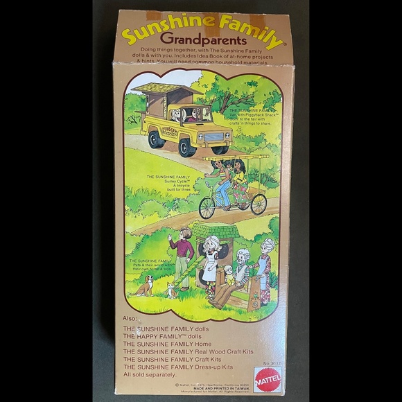 VTG THE HAPPY FAMILY + THE SUNSHINE FAMILY Grandparents Doll Sets Mattel 1975 - Picture 5 of 10